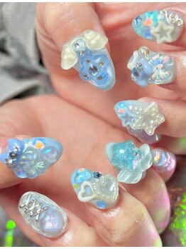 チャーレム ネイル(charlem nail)/モモ担当☆イメージネイル