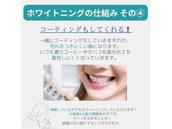 ホワイトニングショップ 福岡姪浜店/ホワイトニングの仕組み