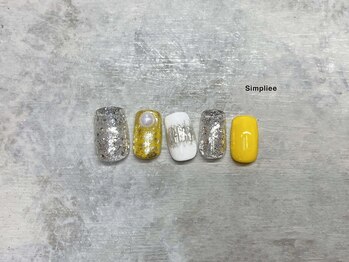 シンプリー 吉祥寺店(Simpliee by Procare nail)/個性派ネイル イエロー