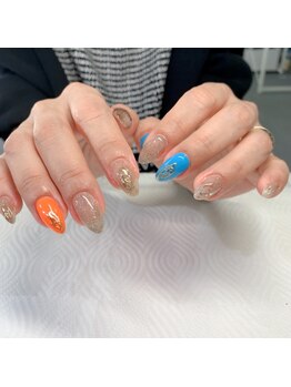 桜ネイルサロン/春ネイル