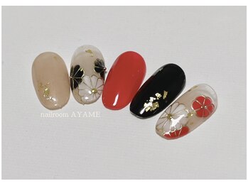 アヤメ(AYAME)/和柄ネイル