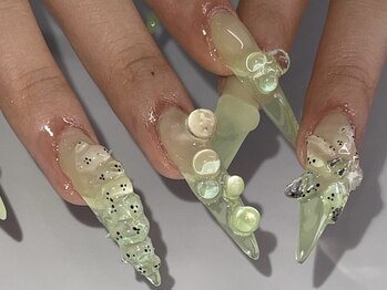 海外/韓国/長さだし/芋虫