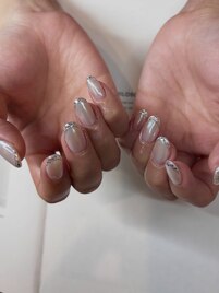 white mirror × glass french