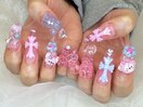 うるちゅるパーツネイル