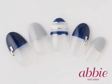 ネイルサロンアビー 北千住店(abbie)/カジュアルボーダー　　￥10010