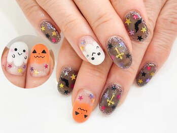 ネイルコレクション ピンク(Nail Collection Pink)/ジェル放題★ハロウィン・おばけ