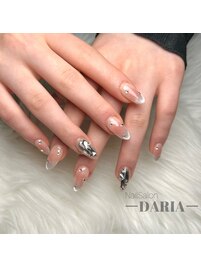 チーク&ホワイトマグ