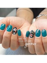 ジェルメ(germer)/グリーンに錦鯉を合わせて♪