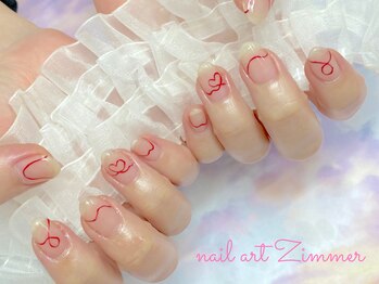 ネイルアート ジマー/クリアニュアンス/パラジェル