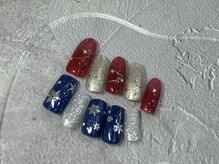 ピアーノ 瑞江店(piano)/クリスマスネイルスノーフレーク