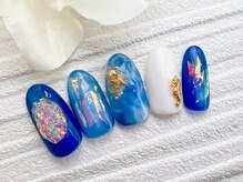 アミネイルズ(AmiNails)/水面アートネイル♪