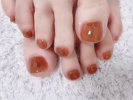 【フット】ワンカラーネイル