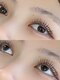 アモージュファーストアベニュー(amojyu 1Ave’)の写真/ナチュラルに目元をぱっちりさせて目力up。写真映えするこだわりまつ毛パーマ◎