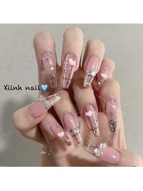 アート＋10本パーツ付け放題