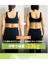 ライフメイク 岐阜店(LIFEMAKE)/30代女性-13kgダイエット達成！