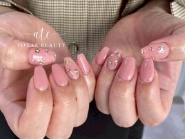 定額シンプルコース★春ネイル