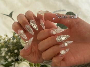 プティ バイ ネネネイル(Petit by Nenenail)/トレンドガラスネイル