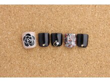 ネイルサロン ブランロール 白金店(Nail Salon Blanl'or)/ＦＯＯＴ　ツイード×カメリア
