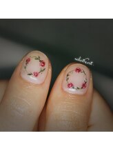 ネイルアート エクリ(Nail Art:Ecrit)/【押し花ネイル】