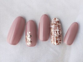 トレンド☆ツイードネイル