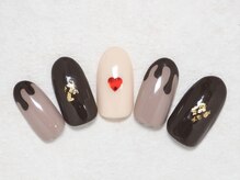シックネイル(CHIC nail)/バレンタイン チョコネイル