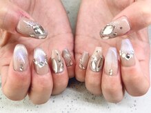 ネイルサロン ジョアアンジェ 天王寺店(joie ange)/韓国風　ワンホン　キレイめ　春