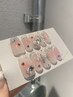 オーダーメイドネイルチップ　¥8800 ※3Dパーツ有は＋料金