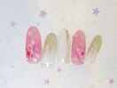 シースルー桜デザイン