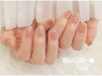 マジル ネイル(MaGille Nail)/オフィスシンプルネイル