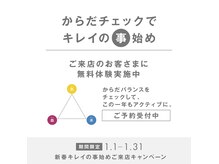 ポーラ ザ ビューティ 札幌大通り店(POLA THE BEAUTY)の雰囲気（無料からだチェック実施中）