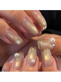 ブランシュ(Blanche)の写真/《高精細×高持続》自爪の状態を見極め、あなたに一番しっくりくる美フォルム形成した長さ出しを叶えます♪