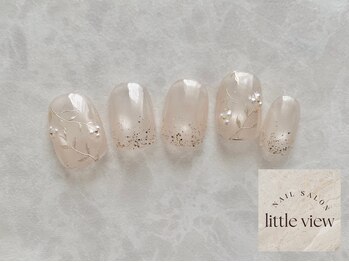 リトルビュー(little view)/リーフフラワー ￥11980