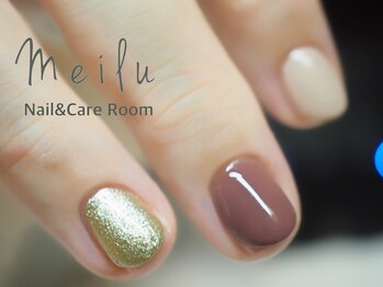 オフィスネイル 秋色ワンカラー