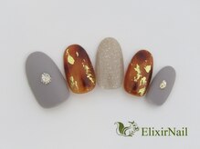 エリクサーネイル 池袋(Elixir Nail)/定額a シンプル/クーポン使用
