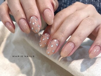 マリーネイルズ 大阪梅田店(MARIE NAILS)/7370円 0731a クリアベース