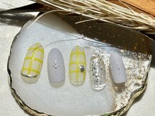 オル('olu)/ジェルネイル/チェックネイル