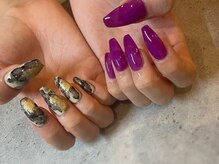 メンテ バイ イニシャル(Mente by initial)/ink×clear purple