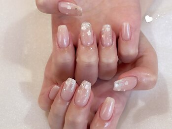 アルティノ ネイル ガーデン(altino nail garden)/ハート/ガーリー/シンプル/秋