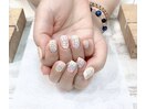 ひび割れネイル