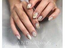アンドネイル ビューティー(AND nail,beauty)/秋ネイル/ニュアンス/藤沢