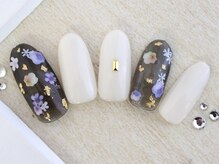 ネイルサロンフォーユー(for u)/フラワーシースルー￥5980