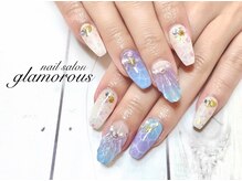 ネイルグラマラス 西新井店/《パラジェル》マーメイドネイル