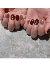 アティックネイルアトリエ(attic nail atelier)/ツイードネイル★