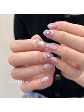 アイネイルエム 本町店(eyenail M)/2本アート