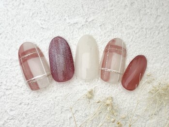 ビオトーププラス 銀座7丁目店(bio tope+)/チェックネイル　銀座フィルイン