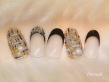 リラネイル(lira nail)/ツイードネイル/パラジェル/銀座