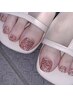 【FOOTフラッシュネイル】¥6500