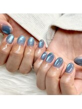 マイオティック ネイル(miotic nail)/クリアブルー重ねマグ
