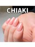 【CHIAKI指名】他店オフ代無料☆極艶ワンカラーネイル　¥5600円→¥4900円