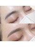 【再来】眉WAX＋ワンパーツWAX 眉メイク仕上げ ¥5800